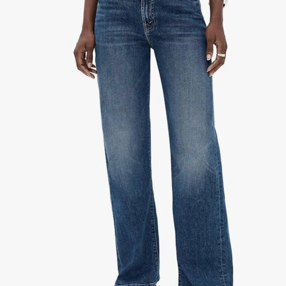 MOTHER Size 31 The Lasso Sneak Jeans in Punk Nouveau Wash